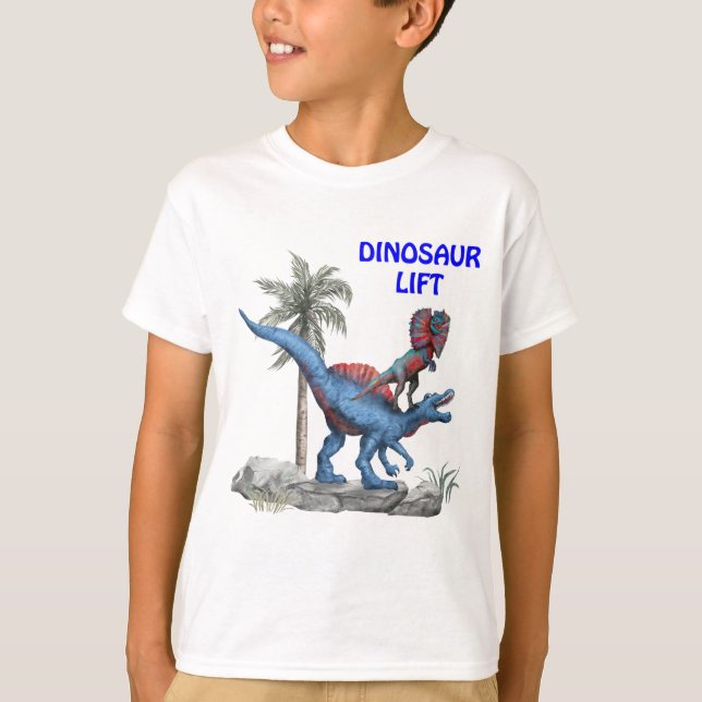 Dinosaur Hiss T Shirt (Framsida)