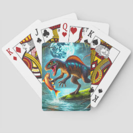 Dinosaur Hunting for Fish Casinokort