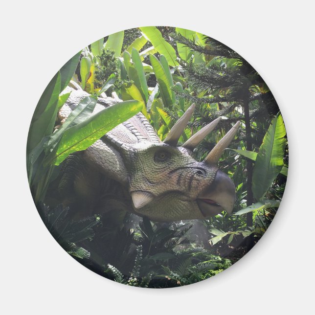 Dinosaur i vilden magnet (Framsidan)