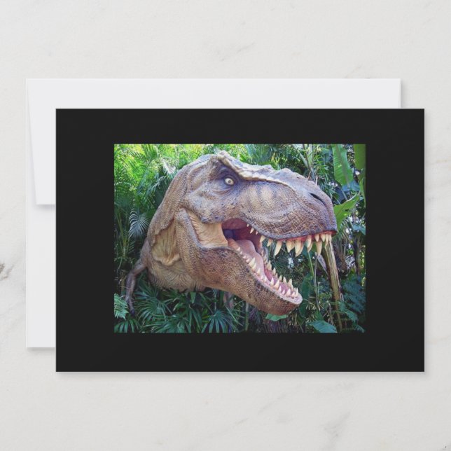 Dinosaur-inbjudan Inbjudningar (Framsida)