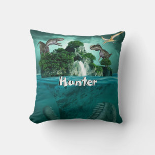 Dinosaur Island Personlig Kudde