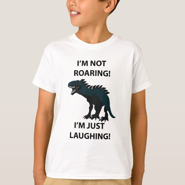 Dinosaur, jag är bara en lektion av nos. t shirt (Framsida)