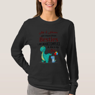 Dinosaur jag och Nonna är mer än bästa vänner Hon T Shirt