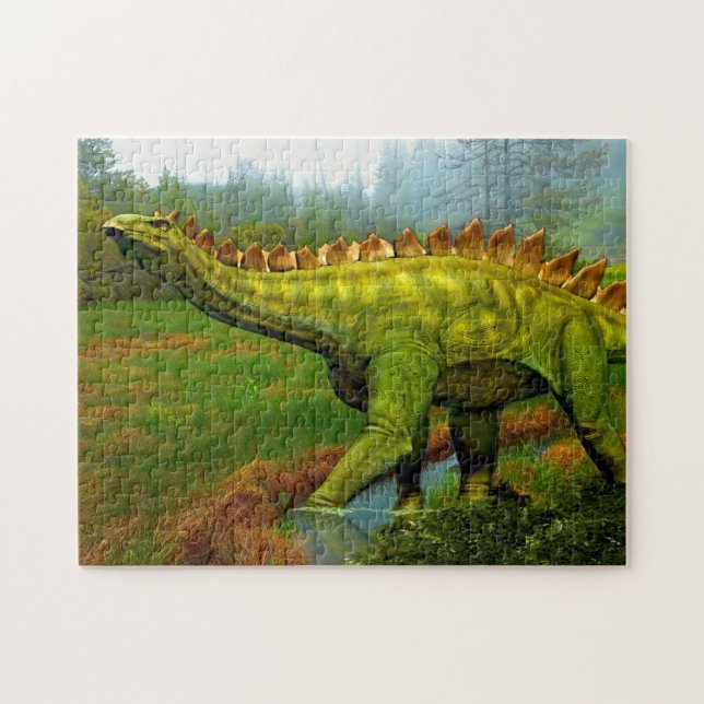 Dinosaur Jigszawa Puzzles Vuxnor Pussel (Horisontell)