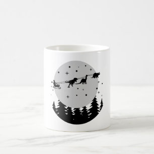 Dinosaur jul Kid Gift, familjens Dekoration Kaffemugg