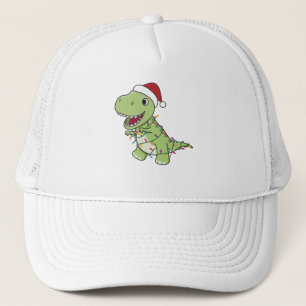 Dinosaur jul Snö Winter T-Rex Dino Keps