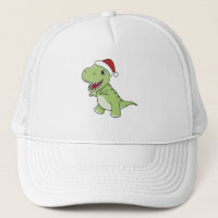 Dinosaur jul Snö Winter T-Rex Dino