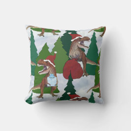 Dinosaur jul T-Rex Tomte Kudde