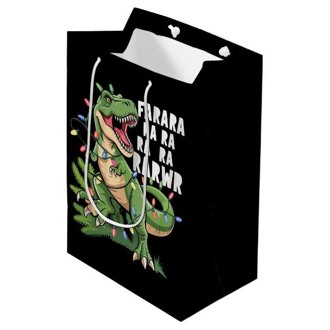 Dinosaur Julgran Rex Julpresenter  (Framsidan Vinklad)