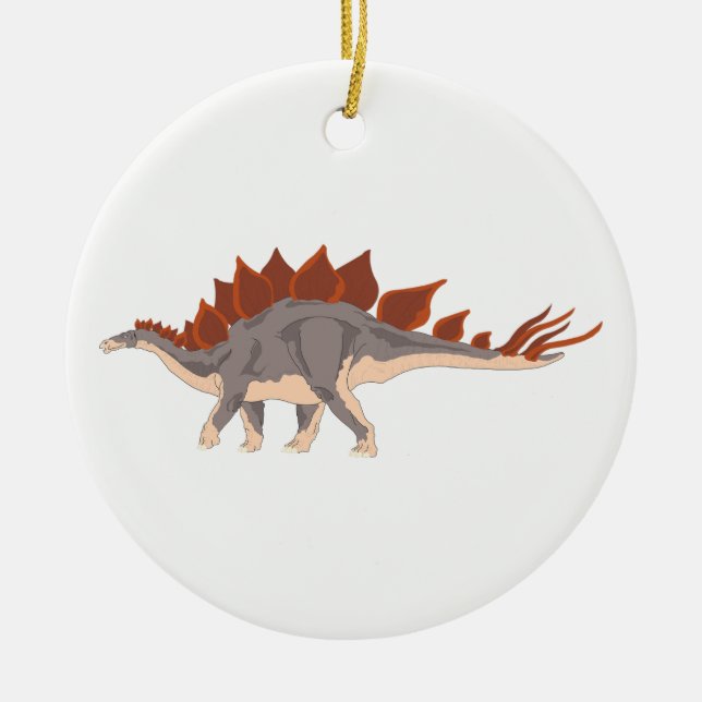 Dinosaur Julgransprydnad Keramik (Framsidan)