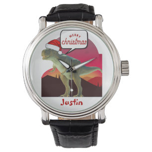 dinosaur-julklapp, personlig namn armbandsur