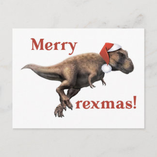 Dinosaur julvykort helg vykort