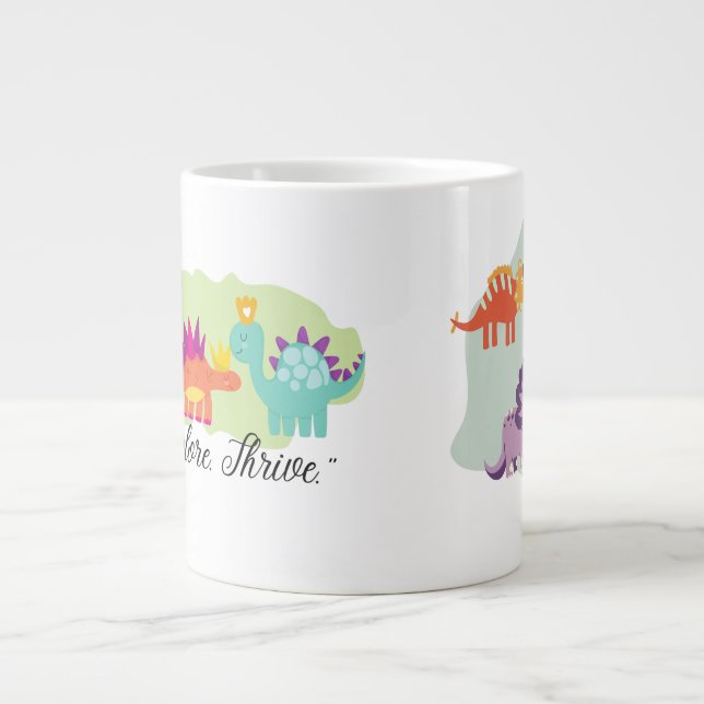 Dinosaur Jumbo Mugg (Framsidan)