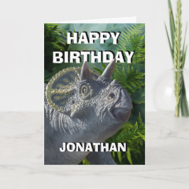 Dinosaur Jurassic Jungle Card Kort