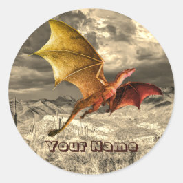 Dinosaur Jurassic Park Namn Bevacker Runt Klistermärke