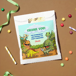 Dinosaur Jurassic PreHistoric Cute Tecknad Party