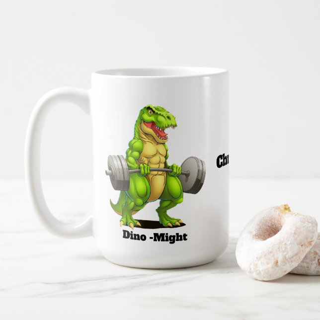 dinosaur kaffemugg (Med munk)