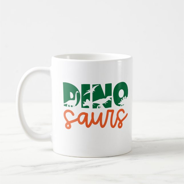 Dinosaur  kaffemugg (Vänster)
