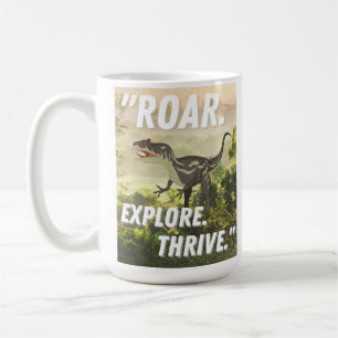 dinosaur kaffemugg