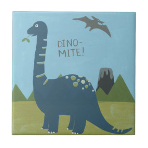 Dinosaur Kakelplatta