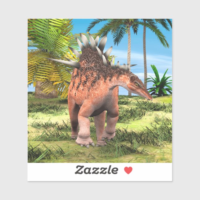 Dinosaur Kentrosaurus Klistermärken (Ark)