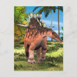 Dinosaur Kentrosaurus Vykort