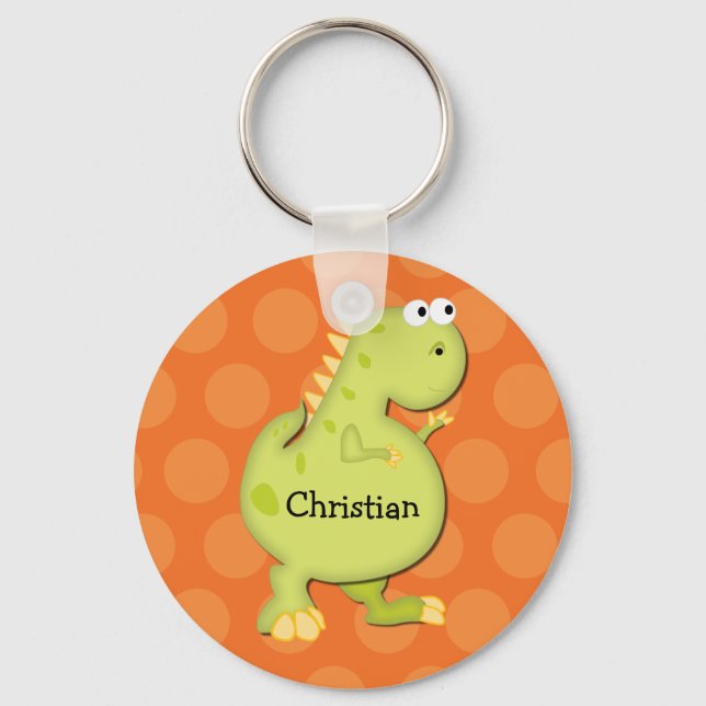 Dinosaur Keychain Nyckelring (Framsida)