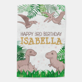 Dinosaur Kids Dino Jurassic Trex Girl Birthday