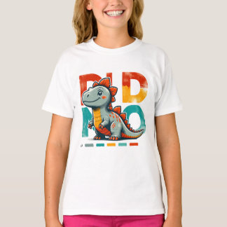Dinosaur Kids T-Shirt - Roar in i Roligt