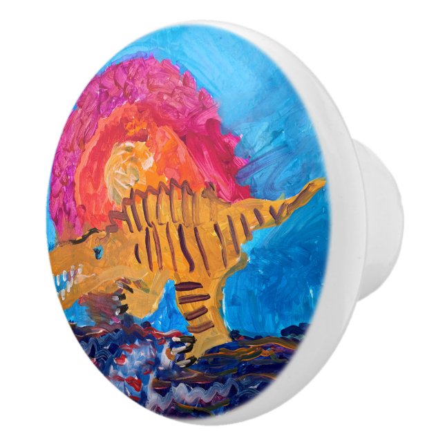 Dinosaur Knopp (Höger)