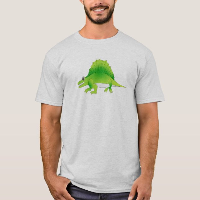Dinosaur Land Cute Dino T Shirt (Framsida)