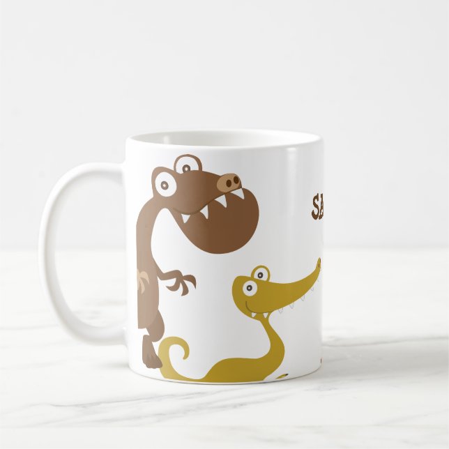 Dinosaur Land Mugg (Vänster)
