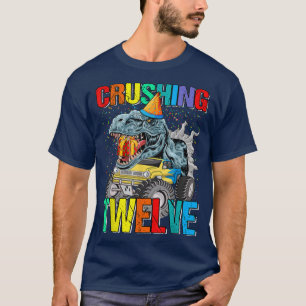 Dinosaur, Lastbil, tolv födelsedagsmonster T Shirt