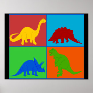 Dinosaur Leksak Poster