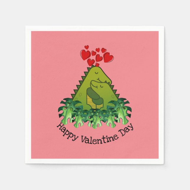 Dinosaur lite Pappersservett (Framsidan)