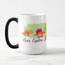 Dinosaur Magisk Mugg