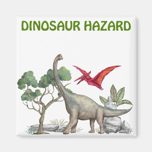 Dinosaur  magnet (Framsidan)