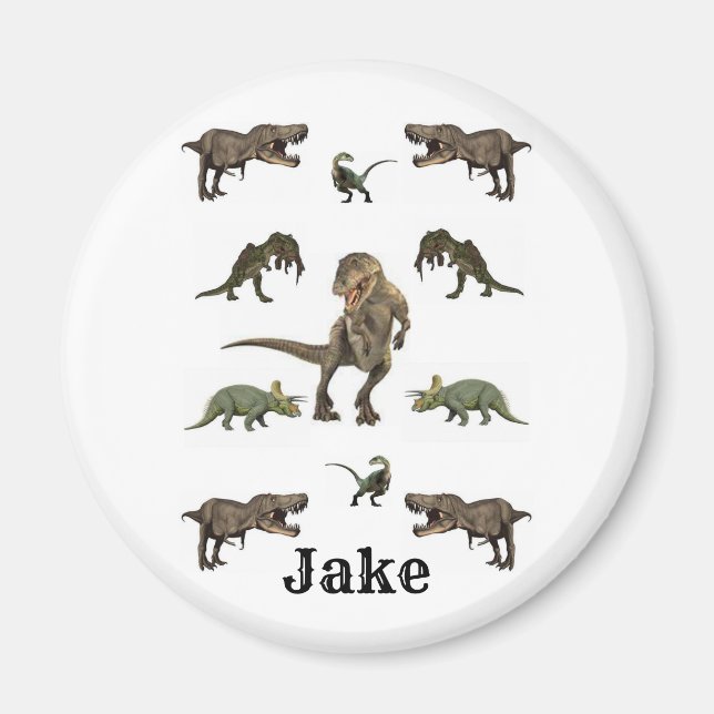 Dinosaur Magnet (Framsidan)