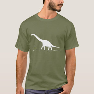 Dinosaur & man t-shirt