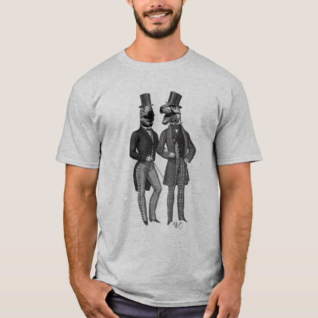 Dinosaur Manar är ute i natt Tee Shirt (Framsida)