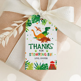Dinosaur Märkre, Dinosaur Birthday Märkre Presentetikett