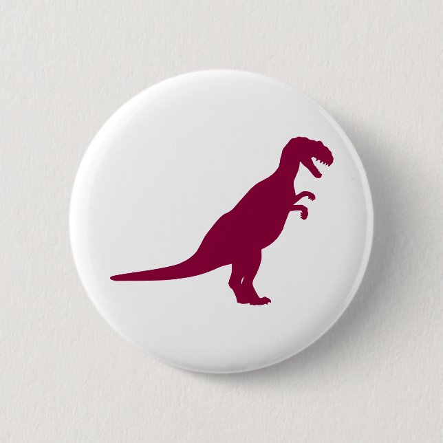 Dinosaur Maroon Knapp (Framsida)