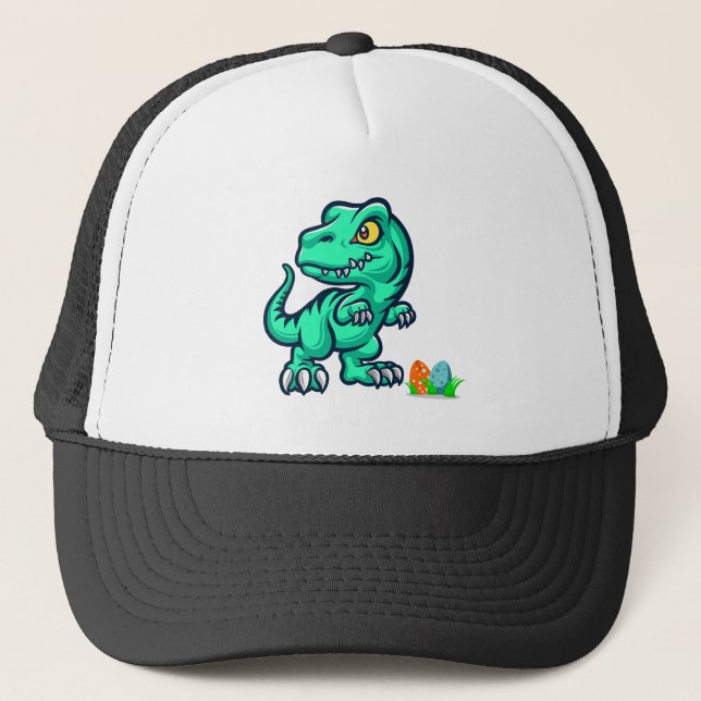 dinosaur med ägg keps (Framsida)