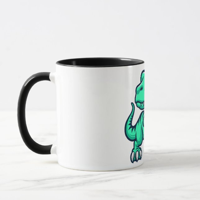 dinosaur med ägg mugg (Vänster)