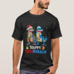 Dinosaur Menorasaur Chrismukah Hanukkah Jul T Shirt<br><div class="desc">Dinosaur Menorasaur Chrismukah Hanukkah Jul</div>