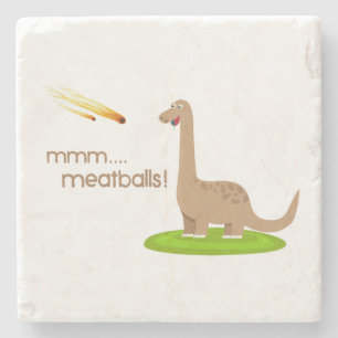 Dinosaur Meteor Meatbullar Stenunderlägg