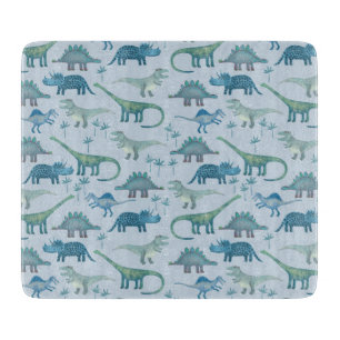 Dinosaur Mönster Blue