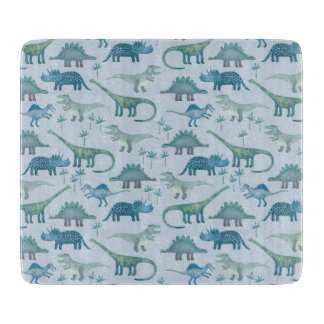 Dinosaur Mönster Blue