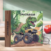 Dinosaur Monster Lastbil Anpassningsbar Back to sc