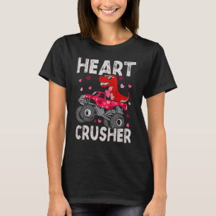 Dinosaur Monster Lastbil Rex Valentiness Hearts To T Shirt